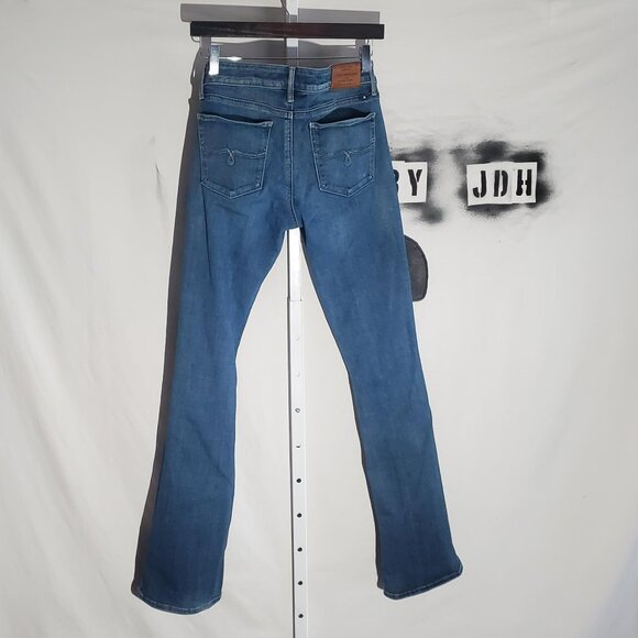 Lucky Brand Lolita Bootcut Sunset Blue 4/27 Candiani Premium Denim - Picture 4 of 16